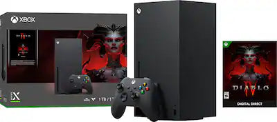 Microsoft - XBOX Series X 1TB Console - Diablo IV Bundle