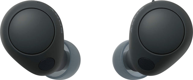 Front. Sony - WF-C700N Truly Wireless Noise Canceling In-Ear Headphones - Black.