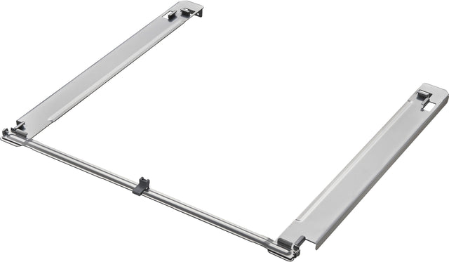 Front. LG - 27" Stack Kit - Silver.