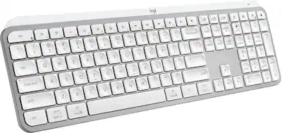 Logitech - MX Keys S Universal Full-size Wireless Scissor Keyboard for PC and Mac with Backlit keys