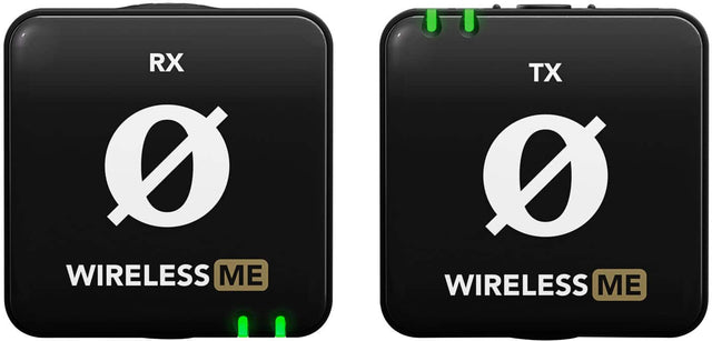 Front. RØDE - WIRELESS ME Ultra-Compact Wireless Microphone System - Black.