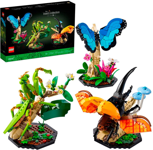 Front. LEGO - Ideas The Insect Collection Building Set 21342 - Multi.