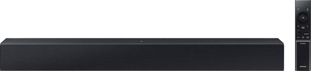 Front. Samsung - HW-C400/ZA 2.0 Channel C-Series Soundbar with Built-in Woofer - Black.