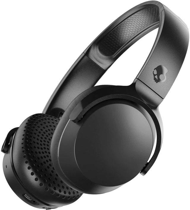Front. Skullcandy - Riff 2 On-Ear Wireless  Headphones - True Black.