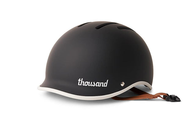 Front. Thousand - Heritage 2 Bike and Skate Helmet - Carbon Black.