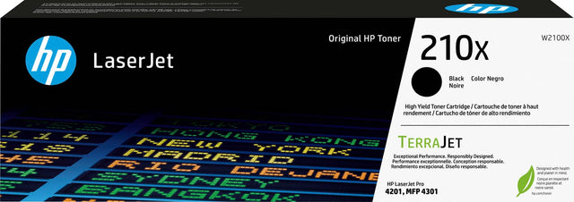 Front. HP - 210X High-Yield Capacity Toner Cartridge - Black.