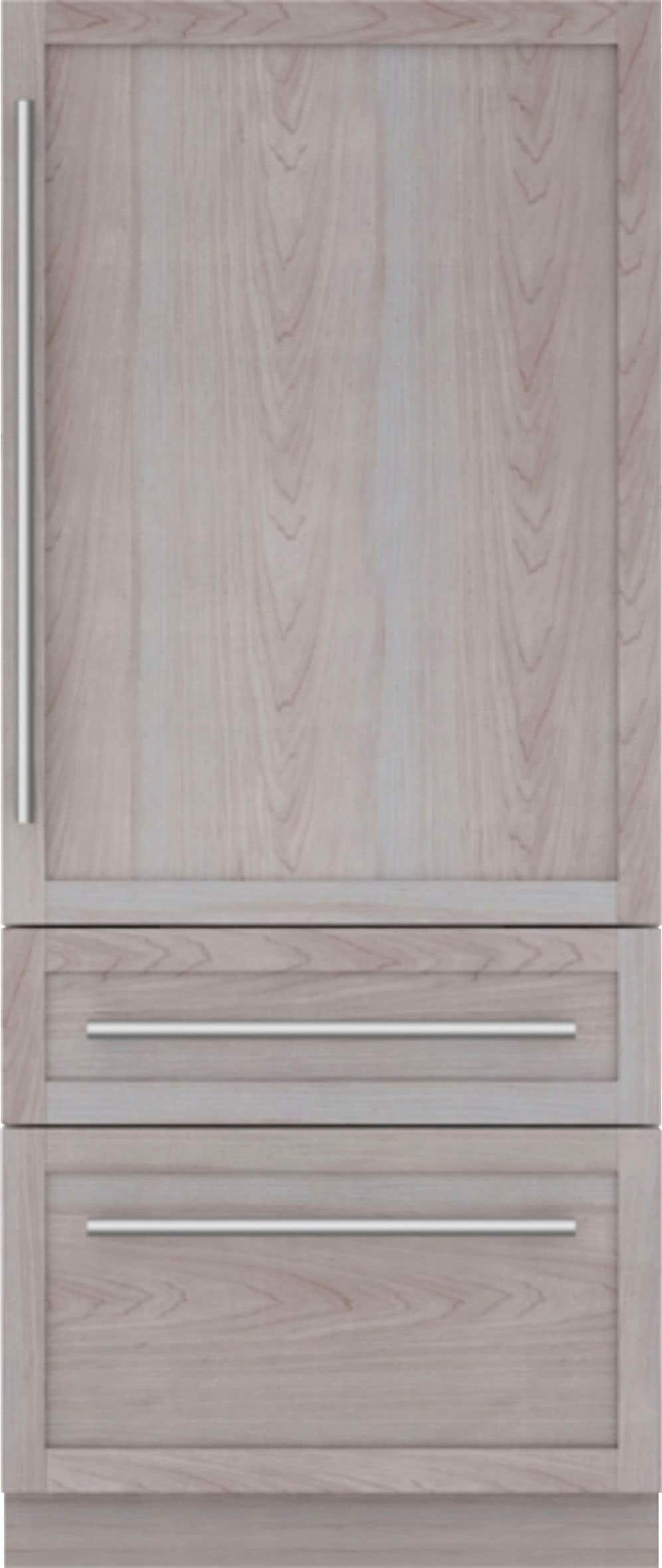 Thermador - Freedom Collection 36 in. Wide 18.8 Cu. Ft. Bottom Freezer Built-in Smart Refrigerator with Internal Water Dispenser - Custom Panel Ready