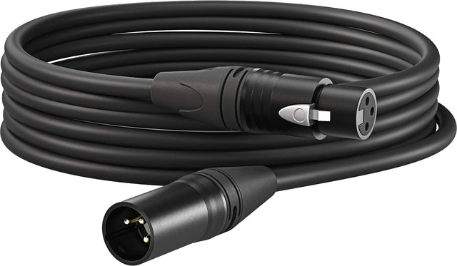 Front. RØDE - 10' XLR to XLR Cable - Black.