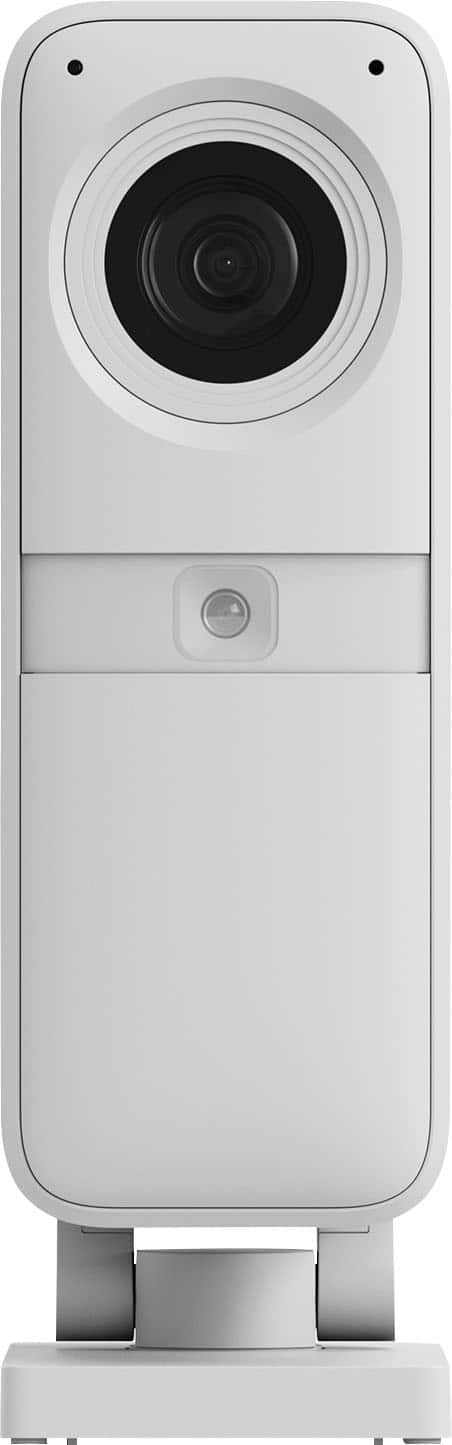 Front. SimpliSafe - Smart Alarm Wireless Indoor Security Camera - white.