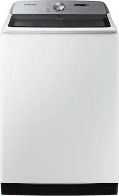 Samsung - 5.5 Cu. Ft. High-Efficiency Smart Top Load Washer with Super Speed Wash