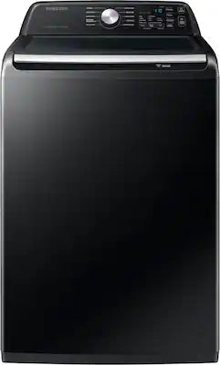 Samsung - 4.6 Cu. Ft. High-Efficiency Smart Top Load Washer with ActiveWave Agitator