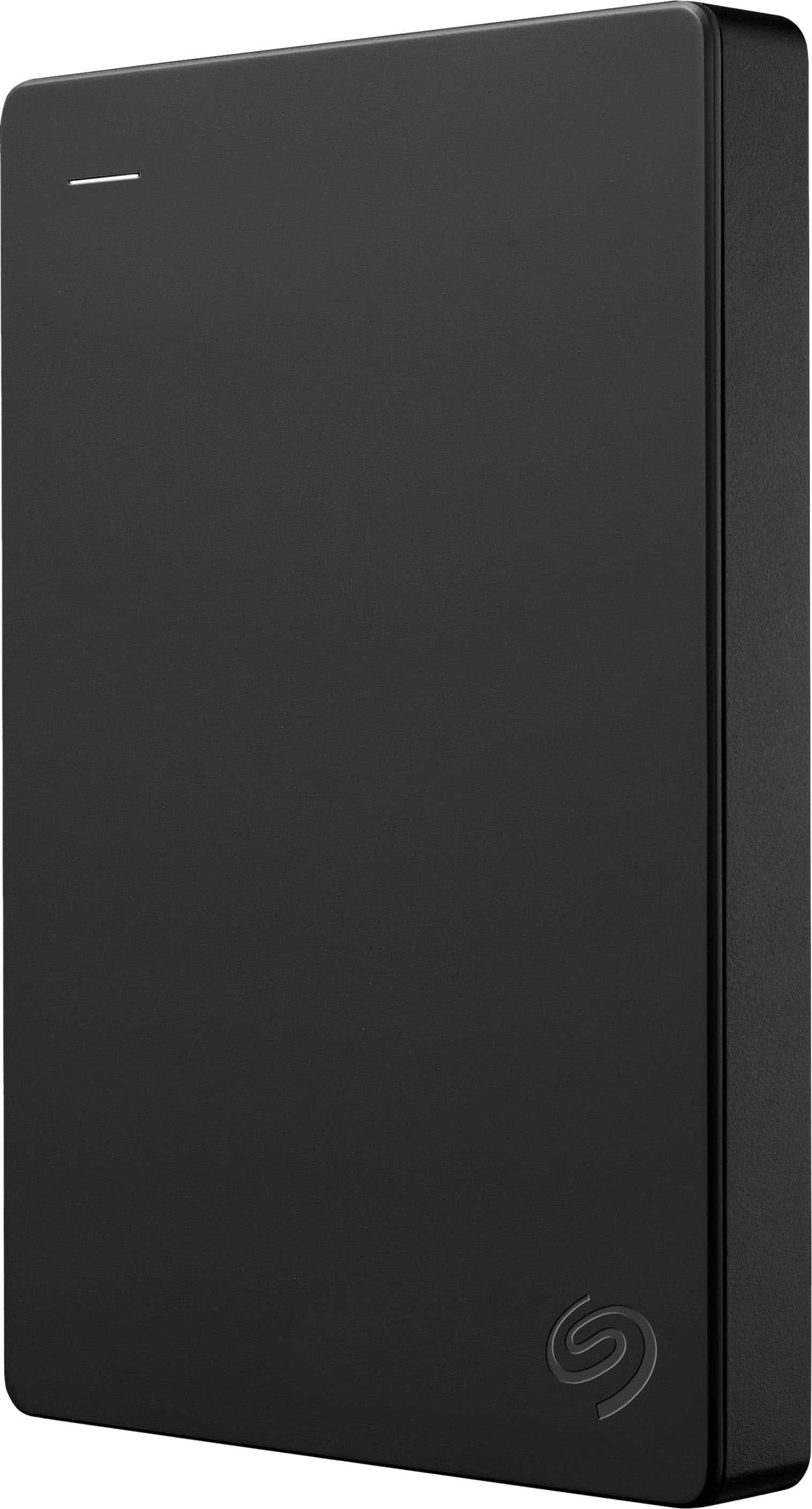 Seagate - 1TB External USB 3.0 Portable Hard Drive with Rescue Data Recovery Services - Black