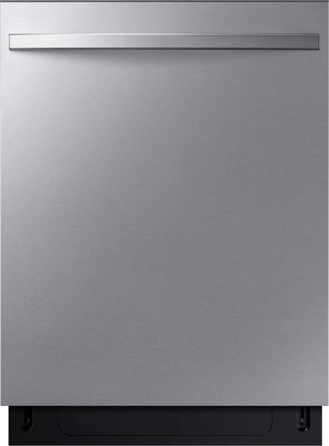 Front. Samsung - AutoRelease Dry Built-in Dishwasher with 3rd Rack, Fingerprint Resistant, 51 dBA - Fingerprint Resistant Stainless Steel.