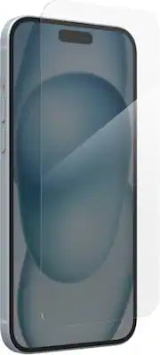 ZAGG - Glass+ Defense Screen Protector for Apple iPhone 15 Plus
