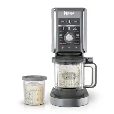 Ninja - CREAMi Deluxe 11-in-1 Ice Cream and Frozen Treat Maker, XL 24oz pints, Sorbet, Gelato, Milkshakes, Frozen Yogurt