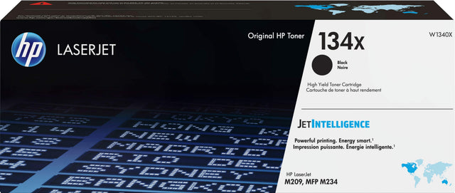 Front. HP - 134X High Yield Toner Cartridge - Black.