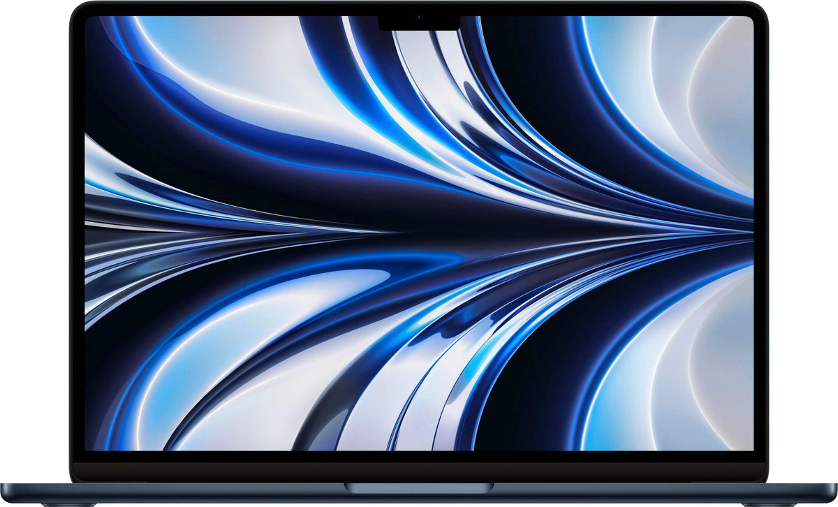 Geek Squad Certified Refurbished MacBook Air 13.6" Laptop - Apple M2 chip - 8GB Memory - 256GB SSD - Midnight