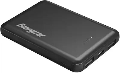 Energizer - MAX 5,000 mAh Ultra-Slim, 3-Port USB-C High Speed Universal Portable Charger Power bank, Charges Three Devices at Once