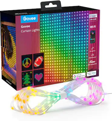 Govee - RGBIC Curtain Lights