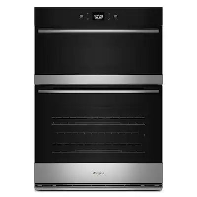 Whirlpool - 30 inch Smart Built-In Electric Combination Wall Oven with Air Fry