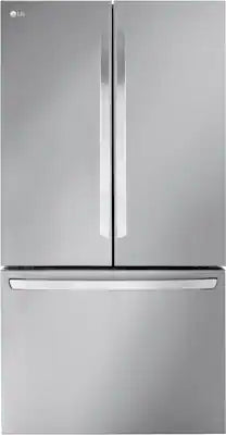LG - 36-in Wide Standard-Depth MAX 31.7 Cu. Ft. French Door Smart Refrigerator with Internal Water Dispenser