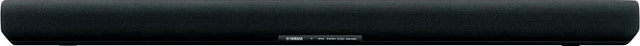 Front. Yamaha - SR-B30A Dolby Atmos Sound Bar with Built-In Subwoofers - Black.