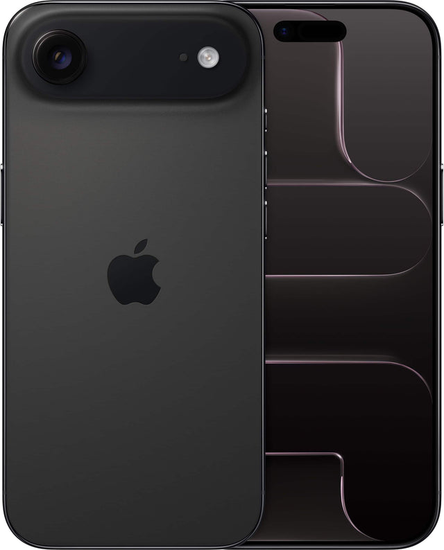 Front. Apple - iPhone Air 512GB (Unlocked) - Space Black.
