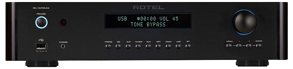 Rotel - RC-1572MKII Stereo Preamplifier - Black