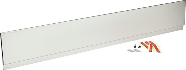 Front. Frigidaire - Multi-Brand Front Control Freestanding Range Universal Backguard - Silver.