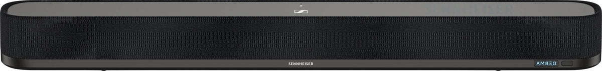 Sennheiser - AMBEO Soundbar Mini Compact Device with Adaptive Features and Multiple Connectivity - Black