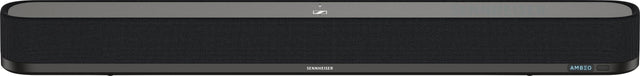 Front. Sennheiser - AMBEO Soundbar Mini Compact Device with Adaptive Features and Multiple Connectivity - Black.