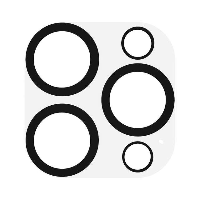 Front. Case-Mate - Lens Protector for Apple iPhone 15 Pro and 15 Pro Max - Clear.