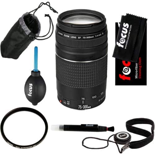 CANON 14-56 ZOOM LENS 75-300mm EF 75-300mm

FOCUS Micro-fiber Cleaning Cloth

www.focus.comera.com