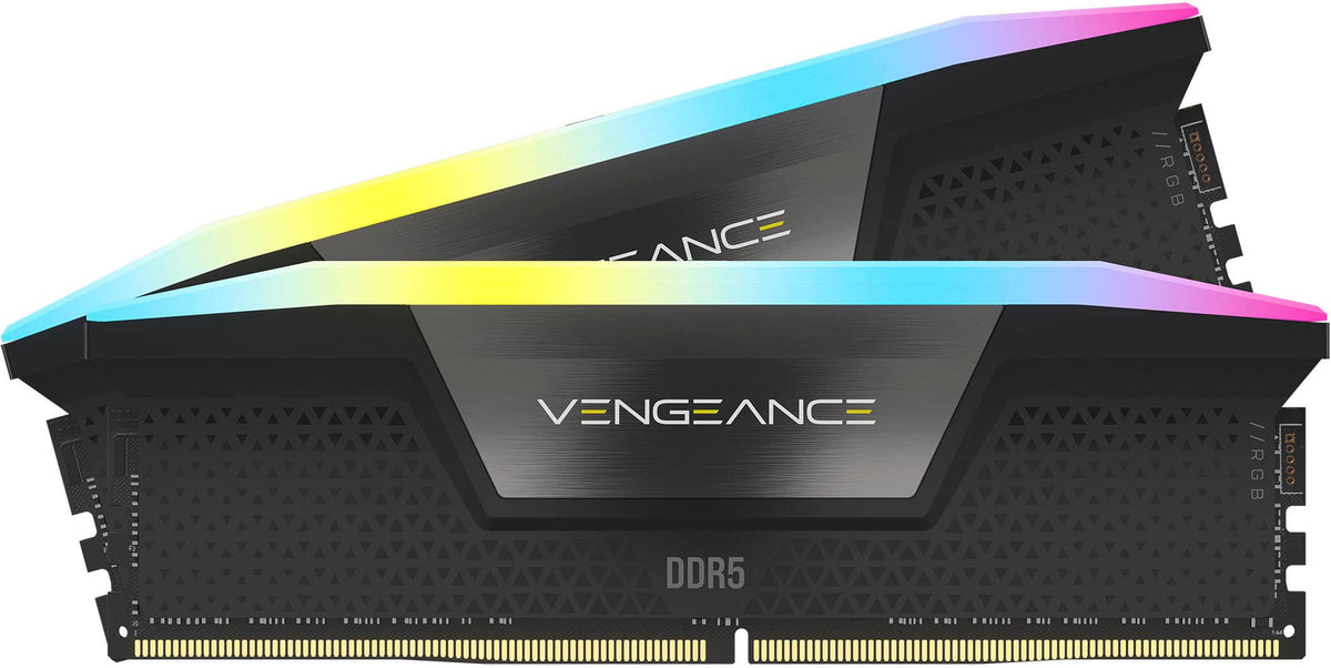CORSAIR - VENGEANCE 64GB (2x32GB) DDR5 6400MHz C32 UDIMM Desktop Memory - Black