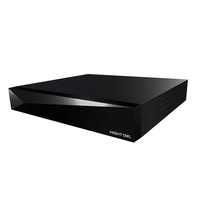 Front. Night Owl - 12 Channel 2K 1TB DVR Security System with 2-way Audio - Black.