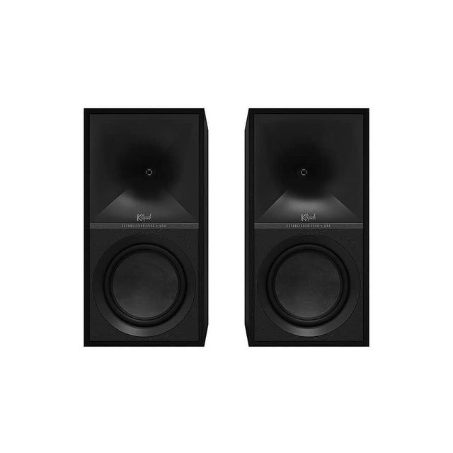 Front. Klipsch - The Sevens 6.5" Powered Speakers (Pair) - Matte Black.