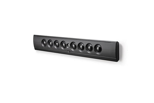 Front. Definitive Technology - Mythos LCR-85 On-Wall Speaker (Each) - Black.