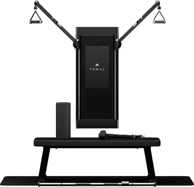 Front. Tonal - Intelligent Home Gym including Accessories Bundle, Delivery and Install - Black.