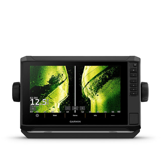 Front. Garmin - ECHOMAP Chartplotter GPS UHD2 94sv with transducer - Black.
