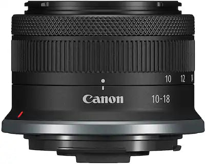 Canon - RF-S10-18mm F4.5-6.3 IS STM Ultra-Wide Angle Zoom Lens for EOS R-Series Cameras
