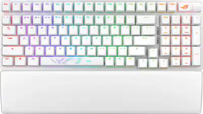 ASUS - ROG Strix Scope II 96 96% Wireless Mechanical Gaming Keyboard with Hot-Swappable ROG NX Snow Switches
