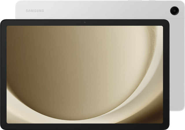 Front. Samsung - Galaxy Tab A9+ 11" 64GB - Wi-Fi - Silver.