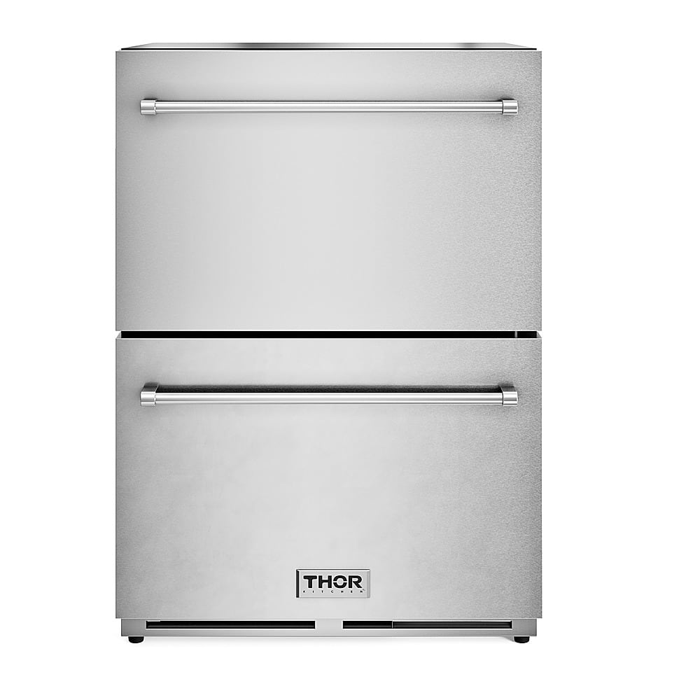 Thor Kitchen - 24 Inch Indoor Outdoor Freezer Drawer - Stainless Steel