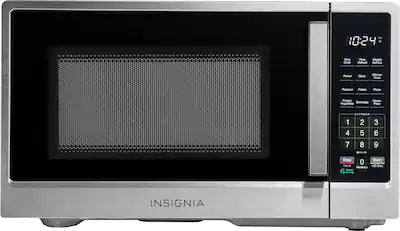 Insignia™ - .9 Cu. Ft. Compact Countertop Microwave