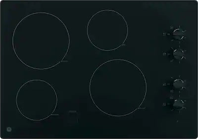 GE - 30 in. Wide 4 Element Built-In Electric Cooktop with Power Boil