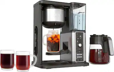 Ninja - Hot & Iced XL Coffee Maker with Rapid Cold Brew 12-cup Drip Coffee Maker & Single Serve Brewing