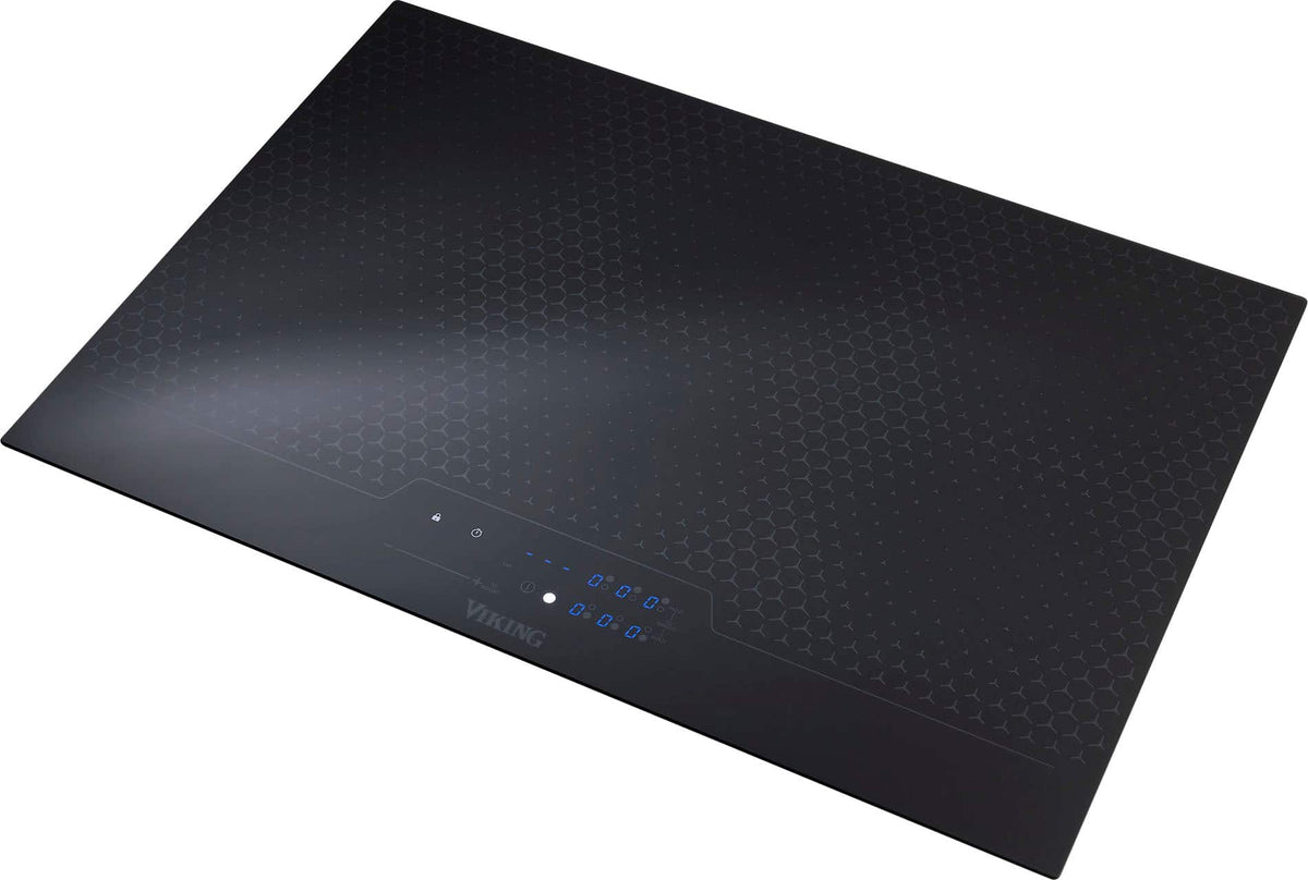 Viking - 30 in. Wide 6 Element 3-Series Induction Cooktop - Black ceramic glass