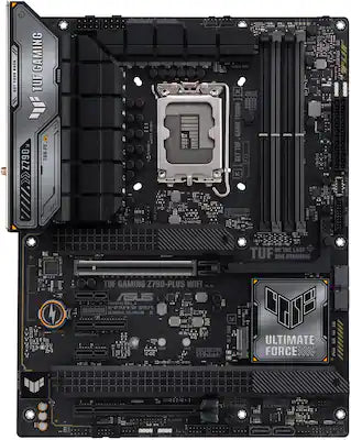ASUS - TUF GAMING Z790-PLUS WIFI (Socket LGA 1700) Intel Z790 ATX DDR5 Wi-Fi 6E Motherboard