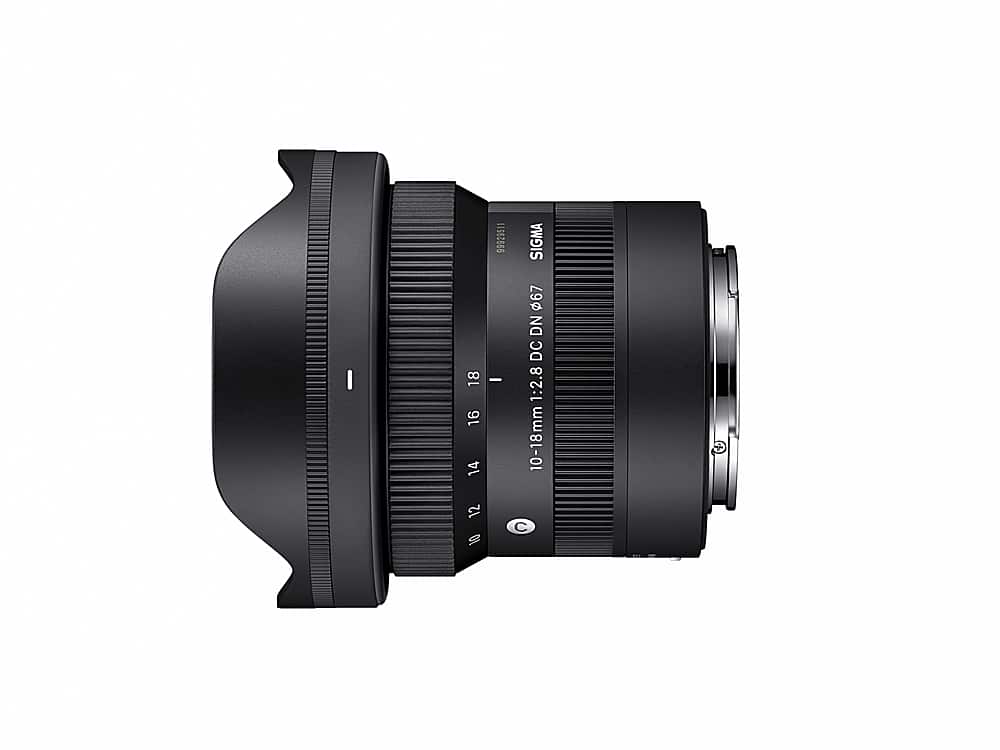 Sigma - 10-18MM f/2.8 DC DN Contemporary Ultra Wide Angle Zoom Lens for Sony-E Cameras - Black
