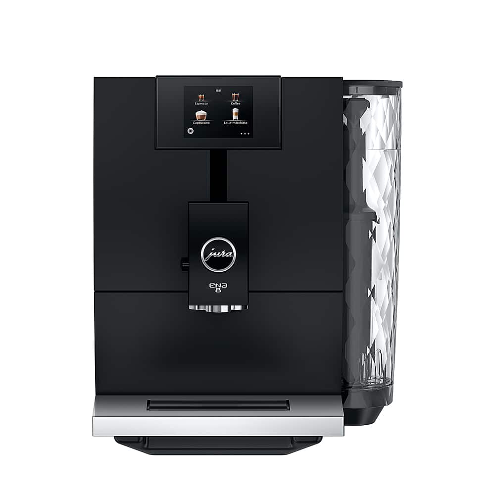 JURA - ENA 8 Single Serve Coffee Maker with Touchscreen - Full Metropolitan Black